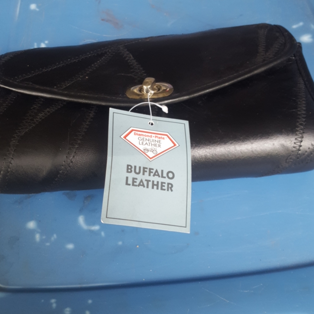 DIAMOND PLATE WINDSHIELD BAG BLACK  NEW